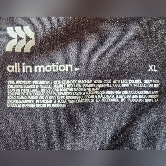 Black athletic shorts. - Picture 3 of 3